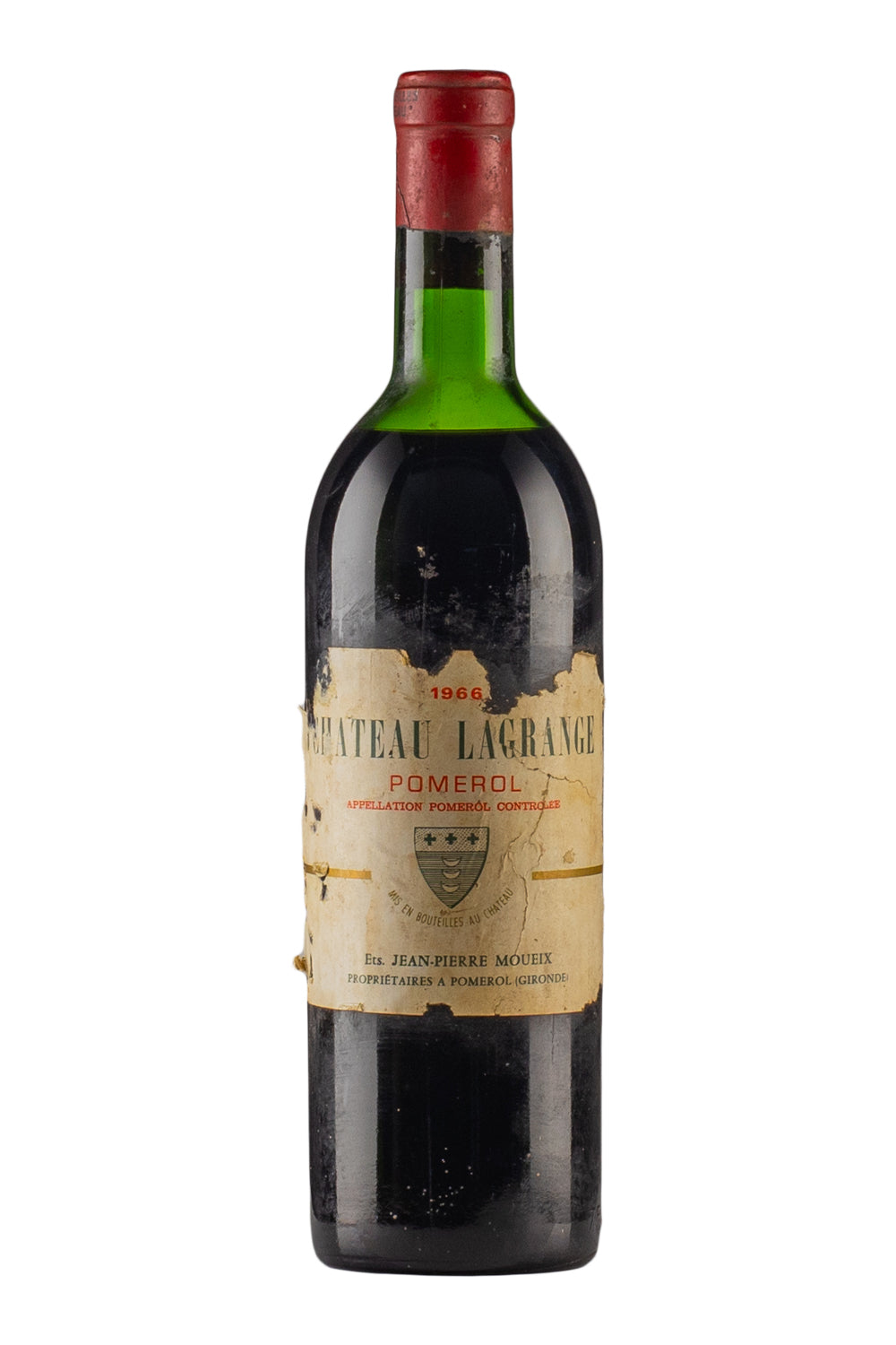 Lagrange (Pomerol, Dmaged Label) 1966