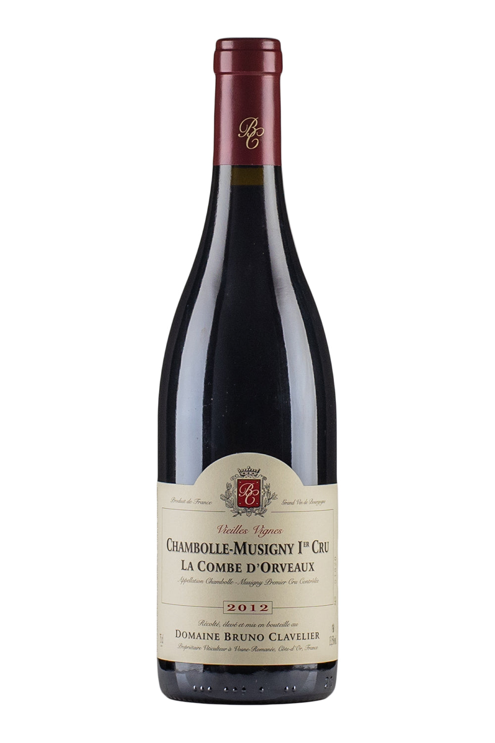 Chambolle Musigny La Combe d`Orveaux Bruno Clavelier 2012