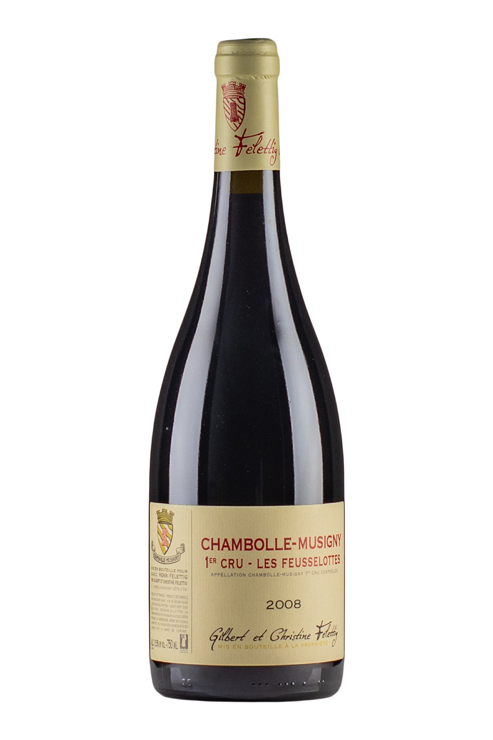 Chambolle Musigny Les Feusselottes Gilbert et Christine Felettig 2008