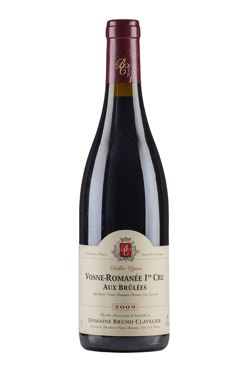 Vosne Romanee Aux Brulees Bruno Clavelier 2009