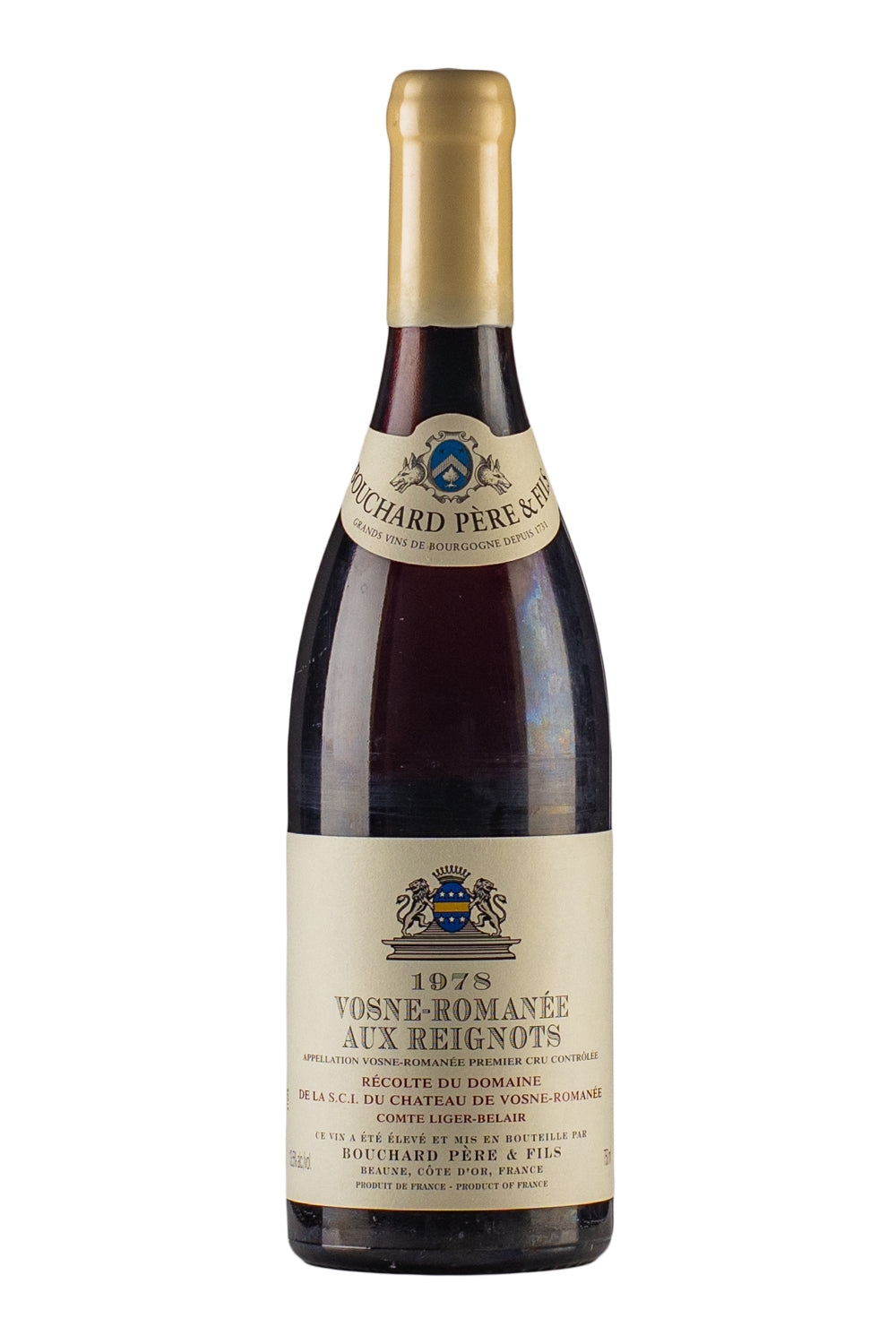 Vosne Romanee Aux Reignots Bouchard 1978