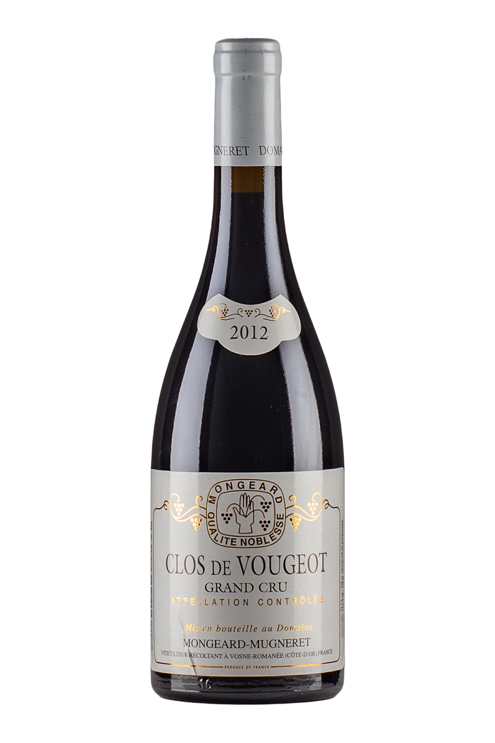 Clos de Vougeot Mongeard Mugneret 2012