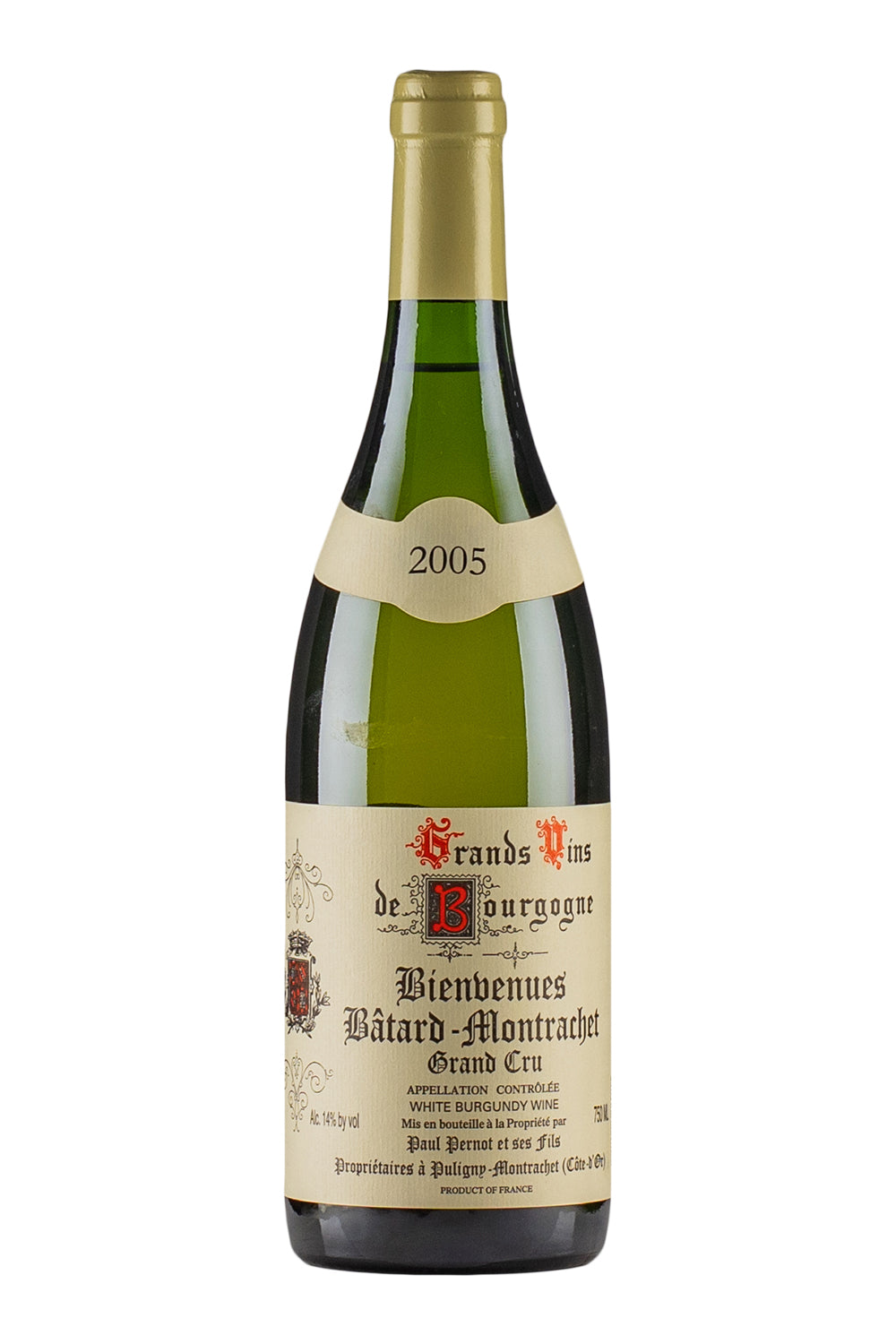 Bienvenues Batard Montrachet Paul Pernot 2005
