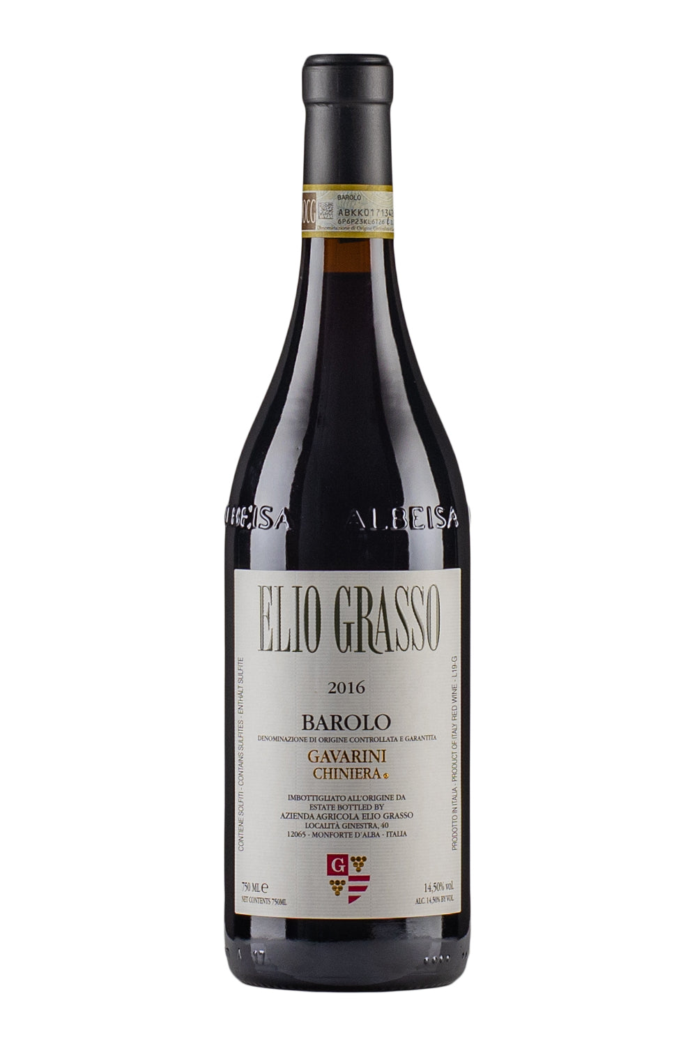 Barolo Gavarini Chiniera Elio Grasso 2016