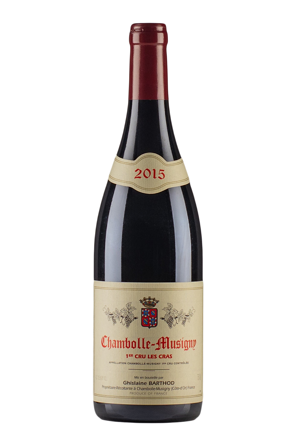 Chambolle Musigny Les Cras Ghislaine Barthod 2015