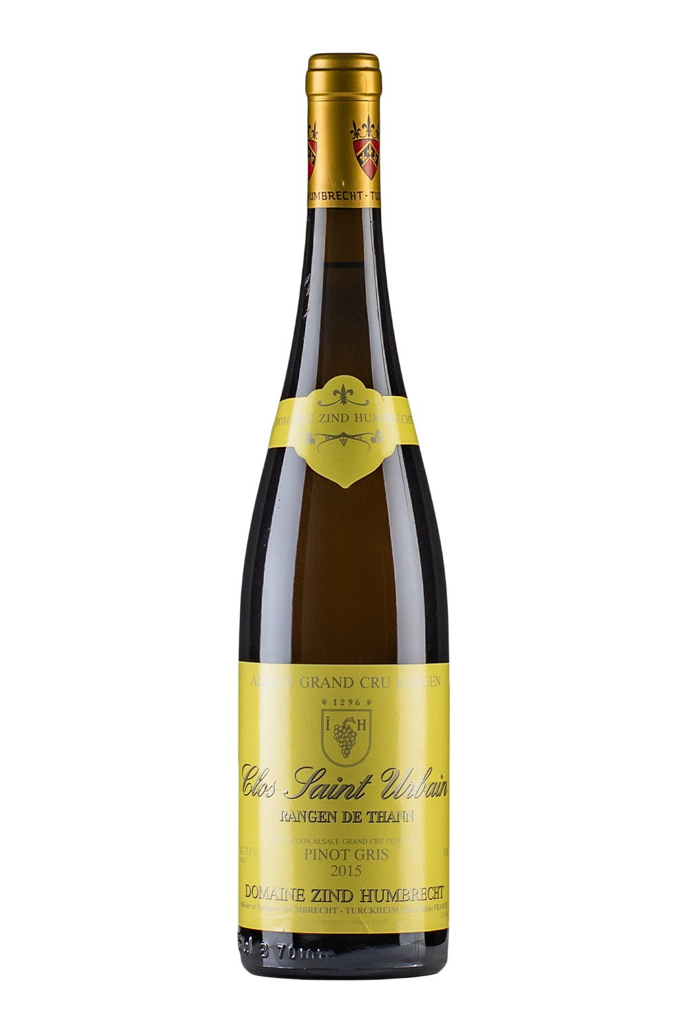 Clos St Urbain Rangen de Thann Pinot Gris Zind Humbrecht 2015