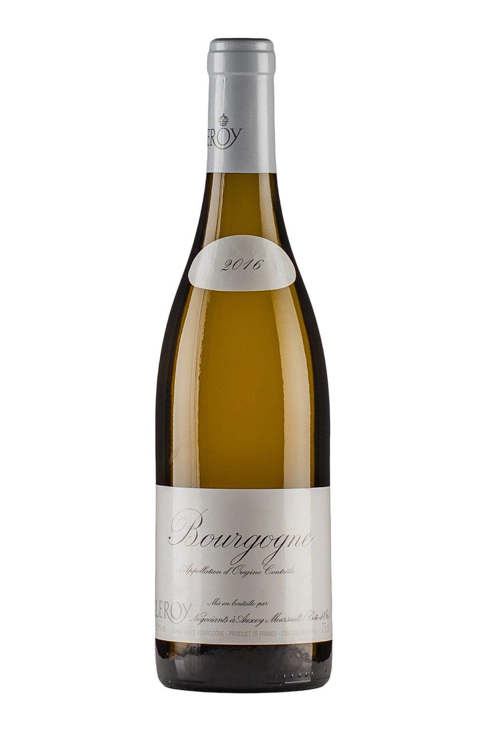 Bourgogne Blanc Maison Leroy 2016