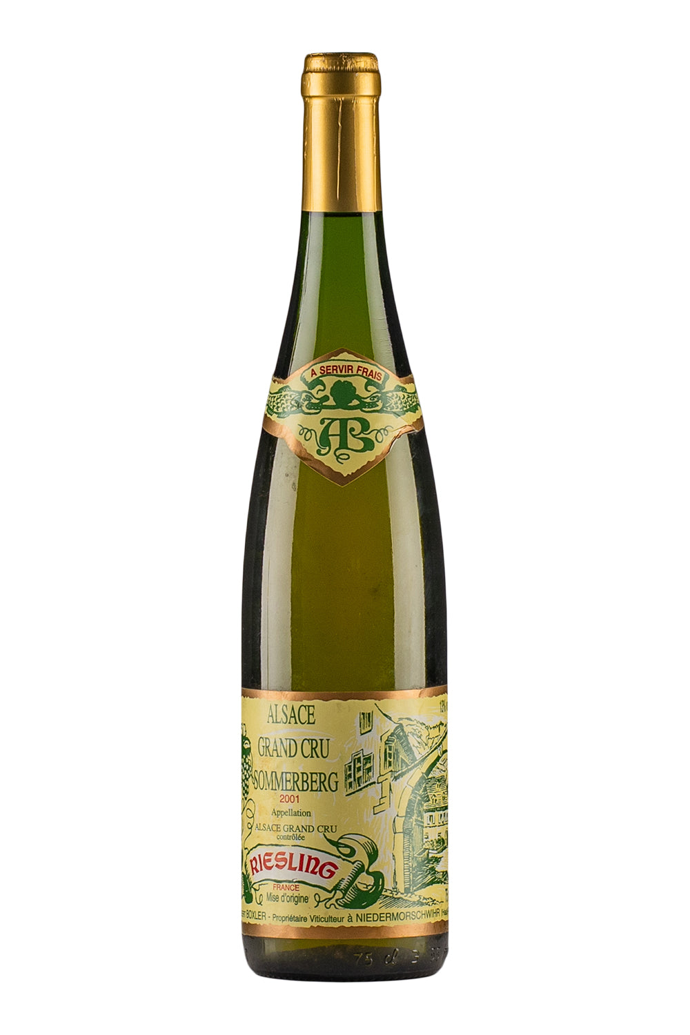 Sommerberg Riesling Albert Boxler 2001