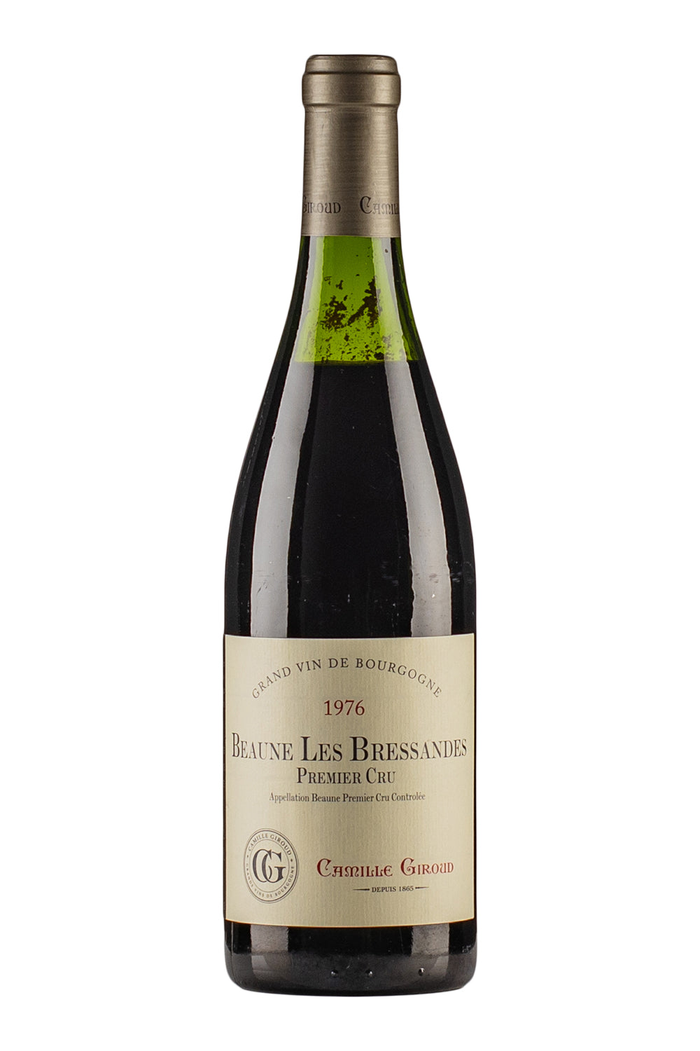 Beaune Les Bressandes Camille Giroud 1976