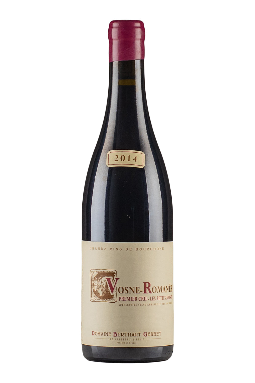Vosne Romanee Les Petits Monts Berthaut Gerbet 2014