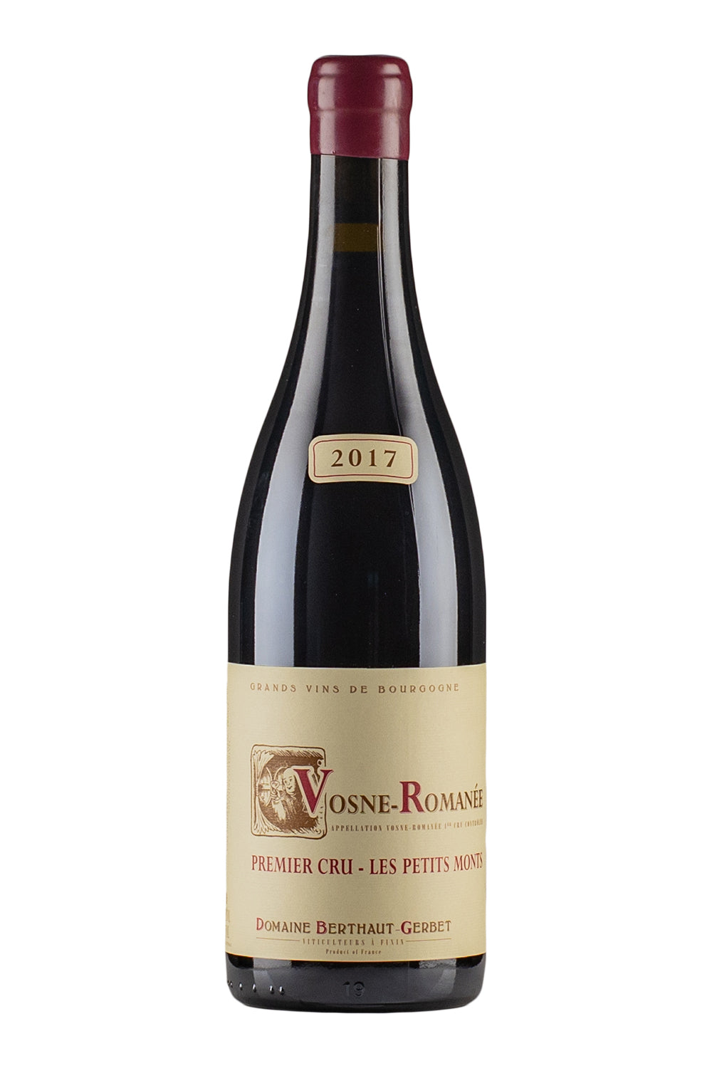 Vosne Romanee Les Petits Monts Berthaut Gerbet 2017