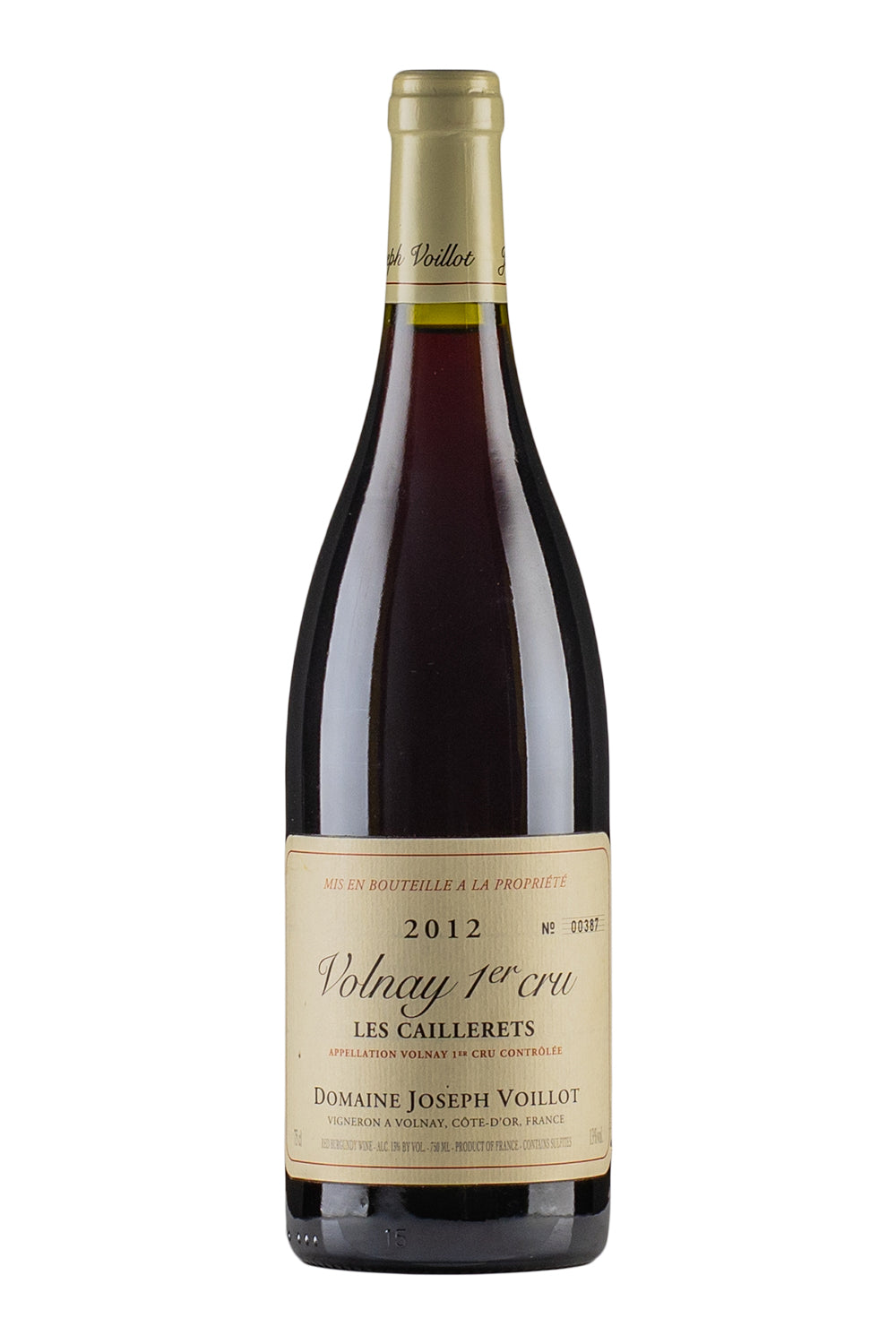 Volnay Les Caillerets Joseph Voillot 2012