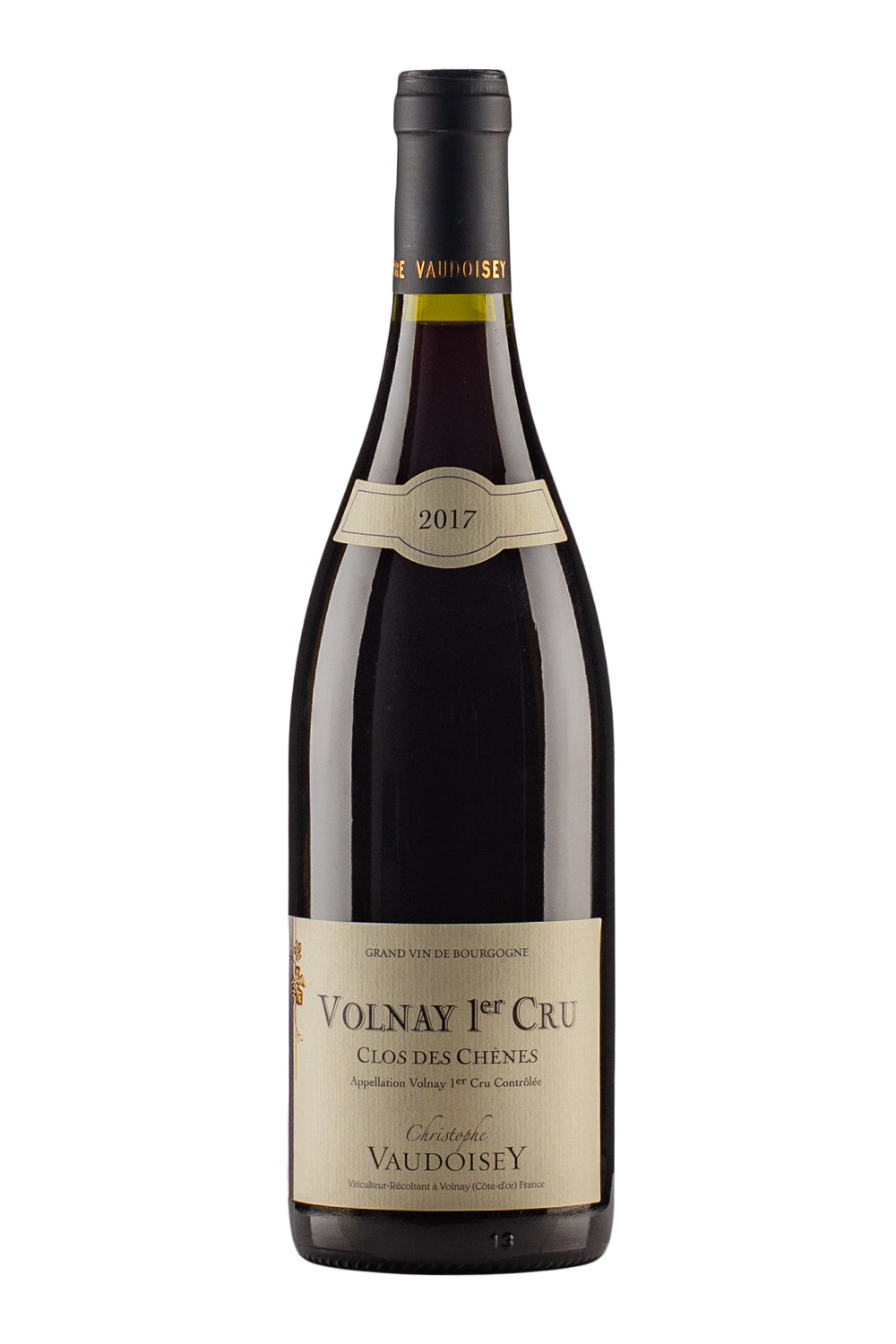 Volnay Clos des Chenes Christophe Vaudoisey 2017