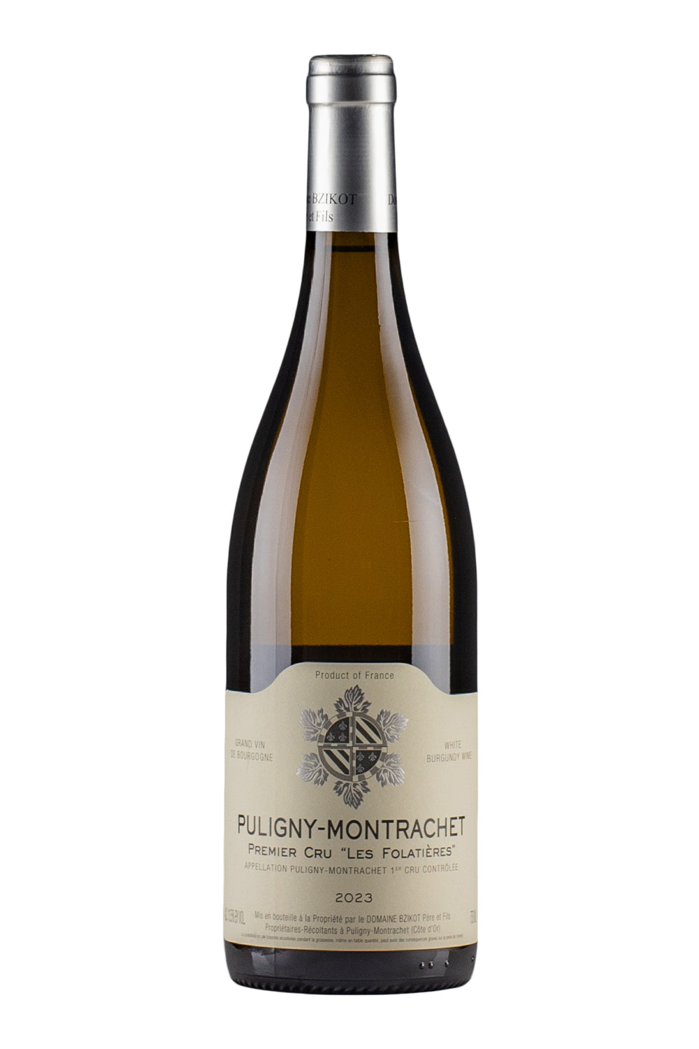 Puligny Montrachet Les Folatieres Sylvain Bzikot 2023