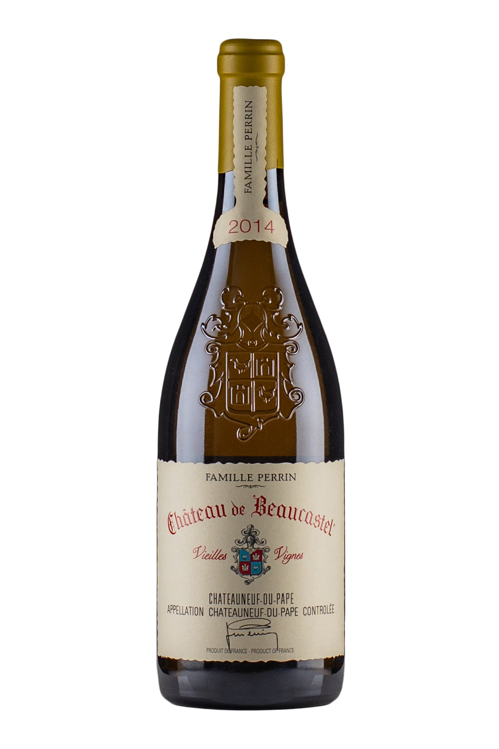 Chateauneuf du Pape Blanc Roussanne Vieilles Vignes Beaucastel 2014