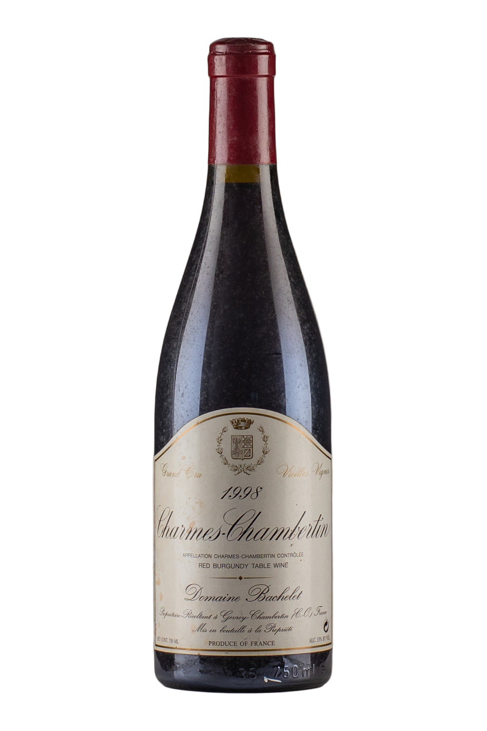 Charmes Chambertin Vieilles Vignes Bachelet 1998