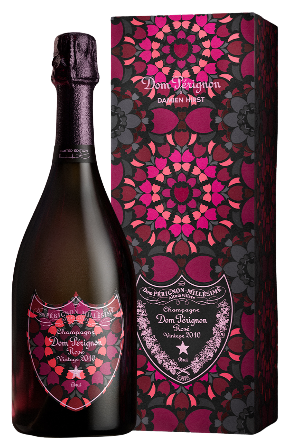 Dom Perignon Rose Damien Hirst Edition 2010