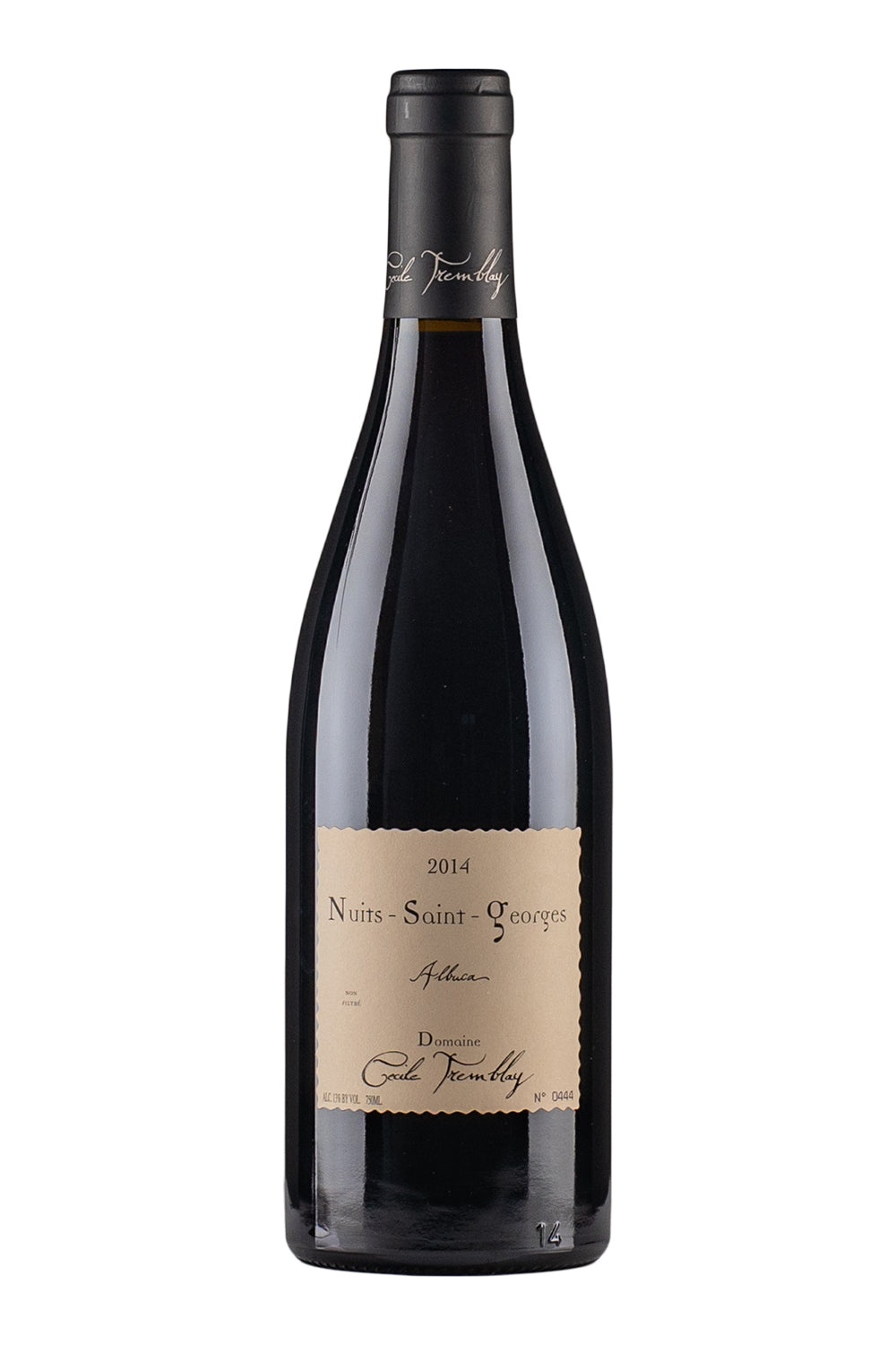 Nuits St Georges Albuca Cecile Tremblay 2014