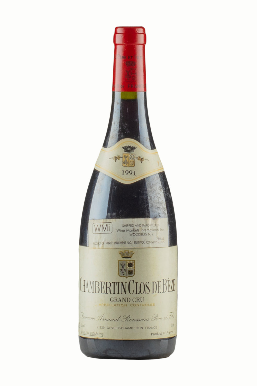 Chambertin Clos de Beze Armand Rousseau 1991