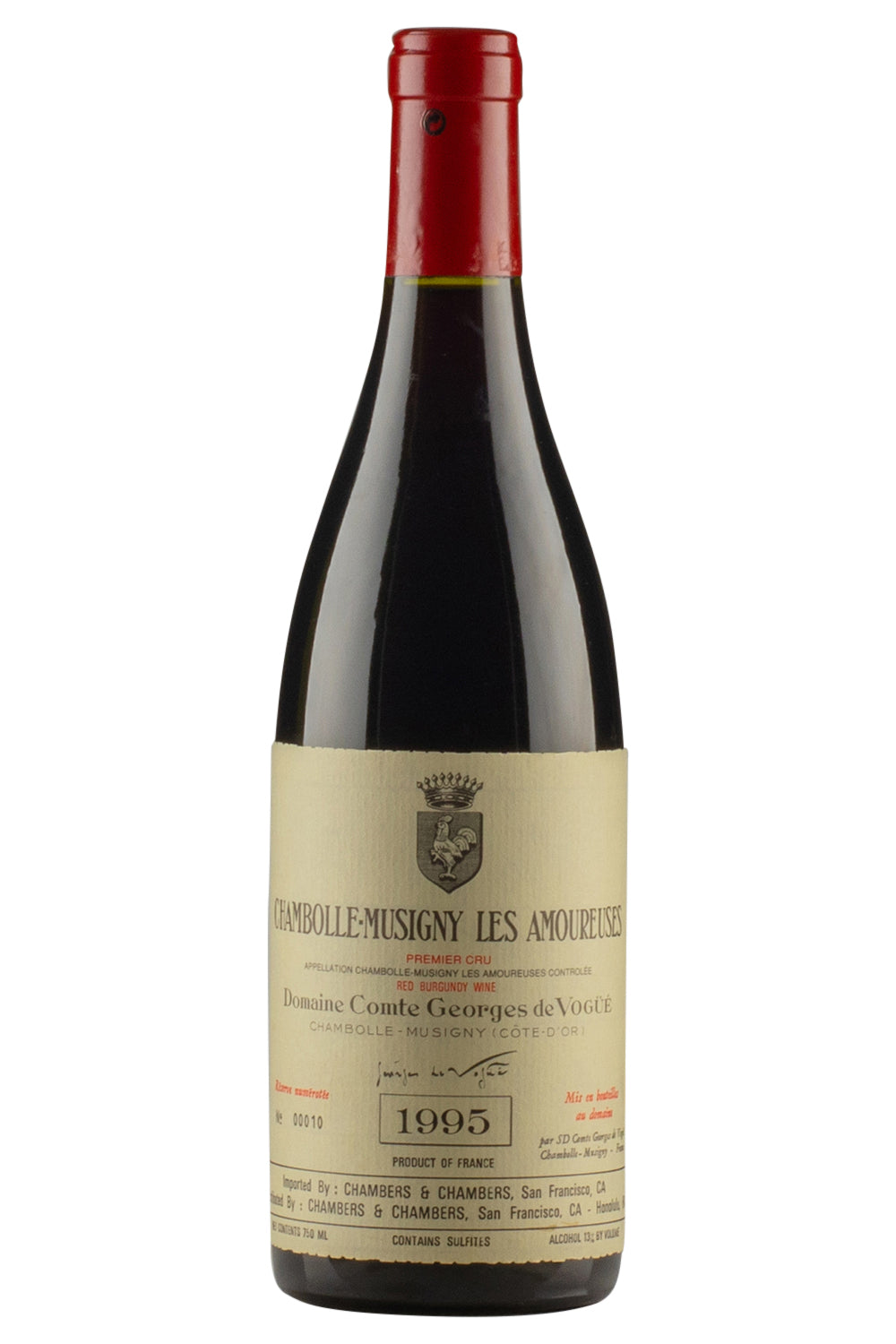 Chambolle Musigny Les Amoureuses de Vogue 1995