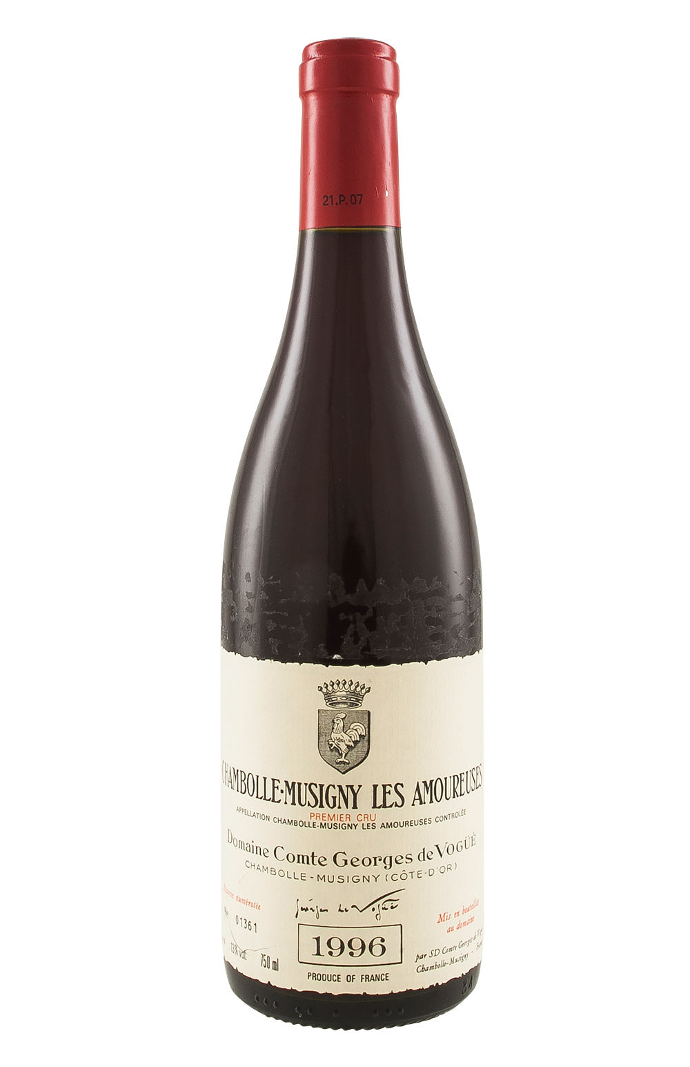 Chambolle Musigny Les Amoureuses de Vogue 1996