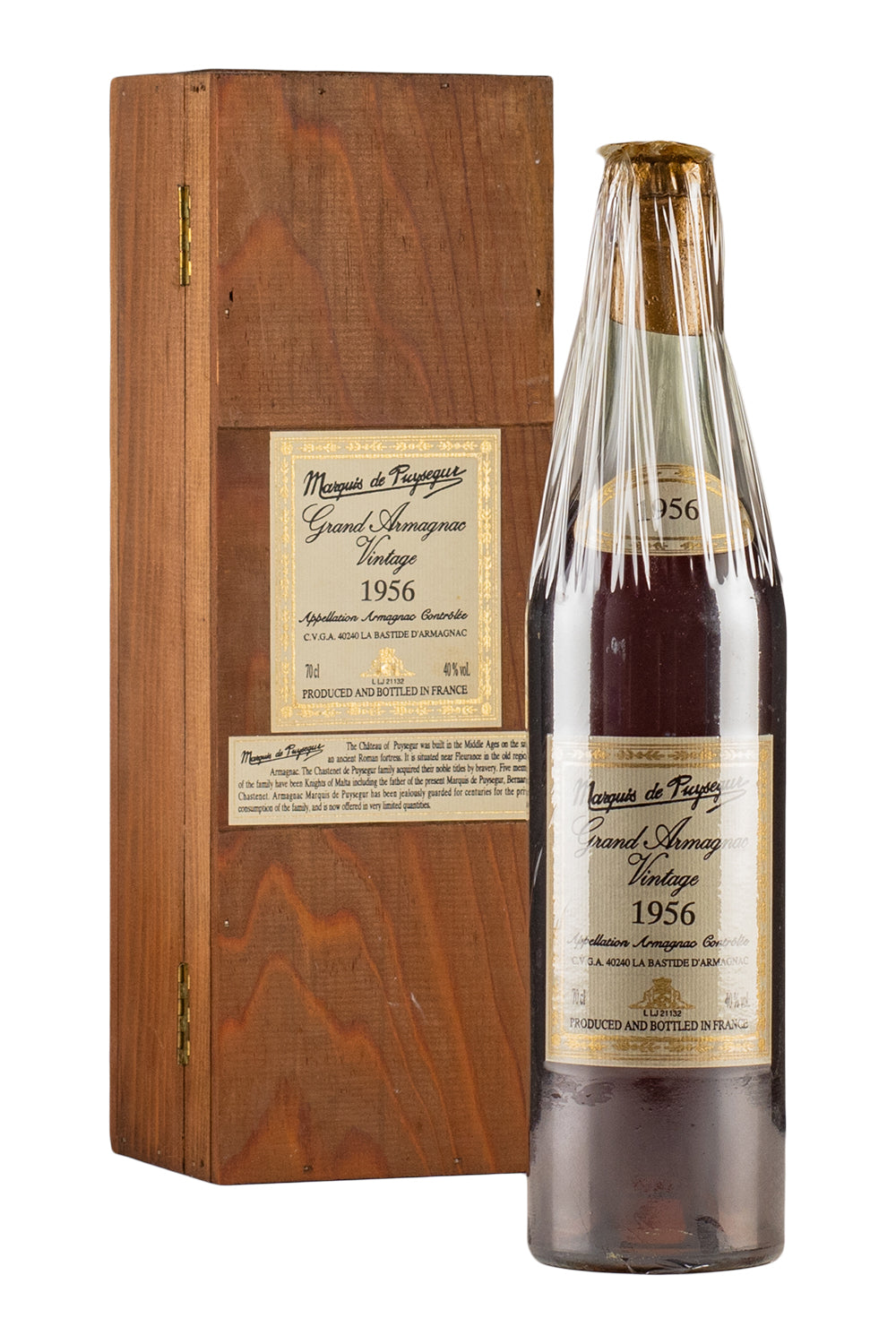 Marquis de Puysegur Grand Armagnac 1956