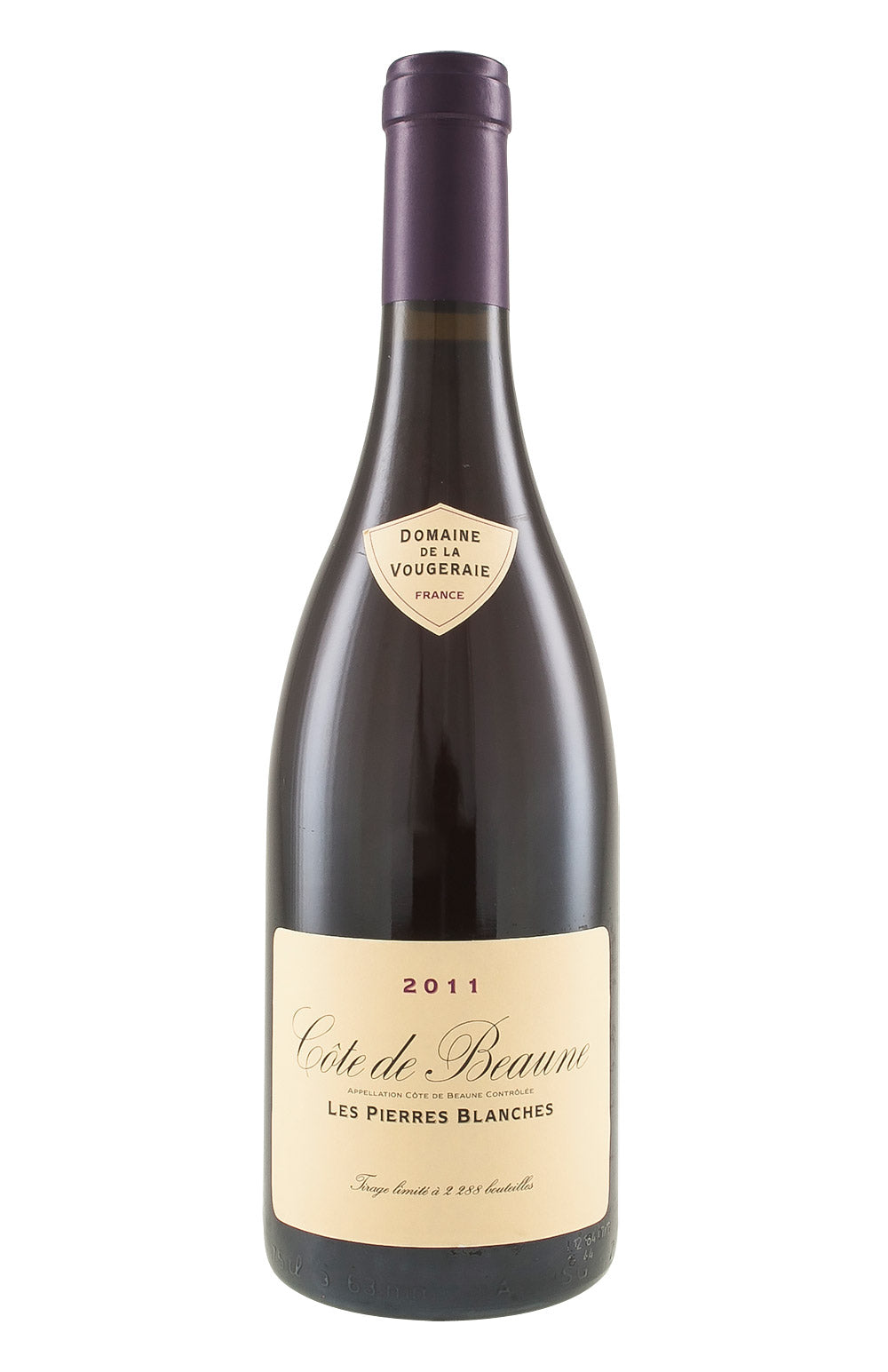 Cote de Beaune Les Pierres Blanches Rouge Vougeraie 2011