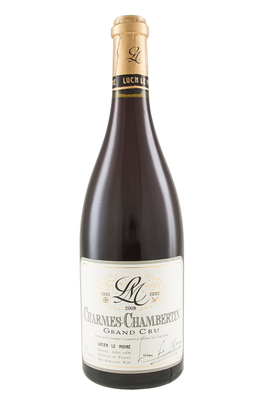 Charmes Chambertin Lucien Le Moine 2008