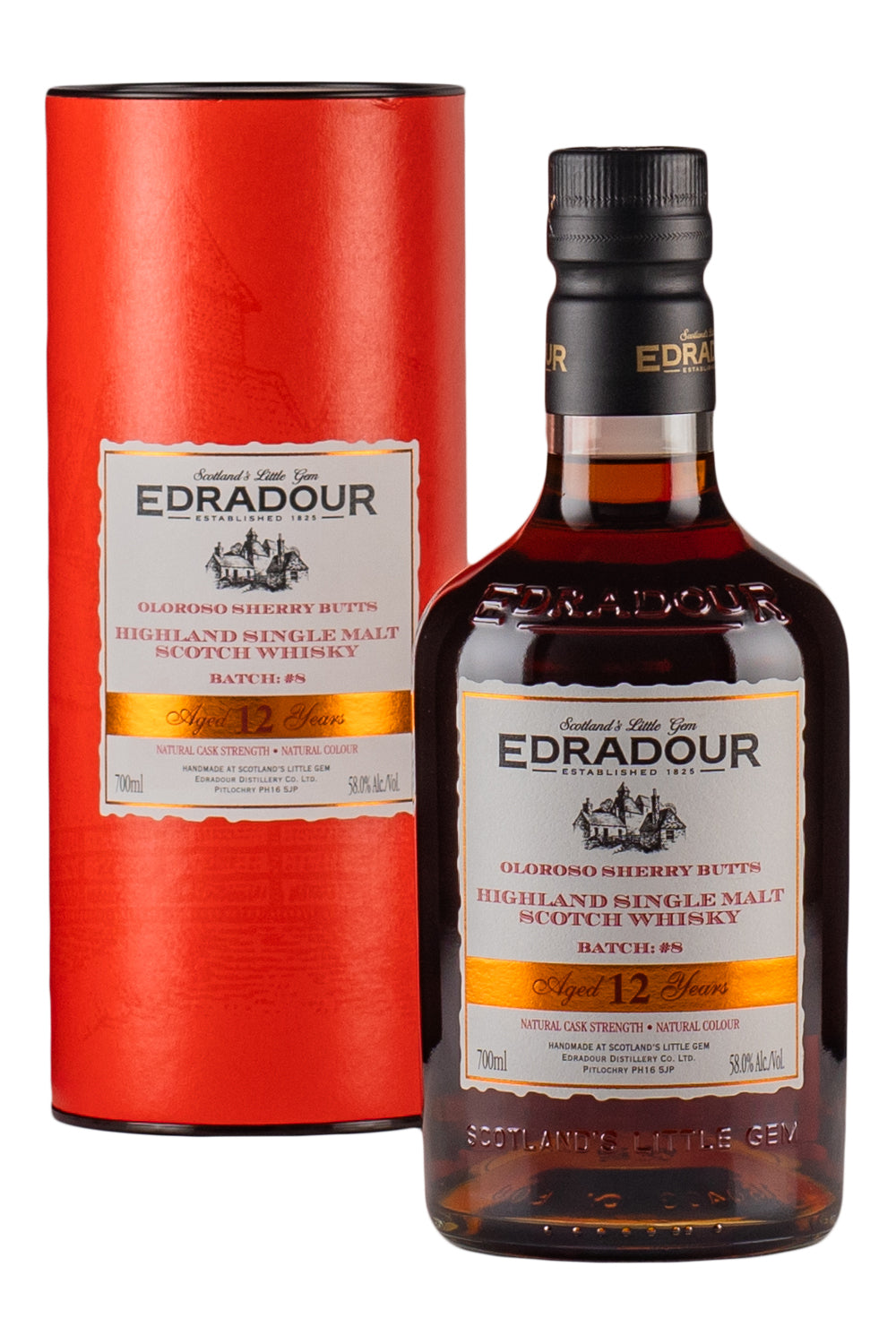 Edradour 12 Year Old Cask Strength Batch 8