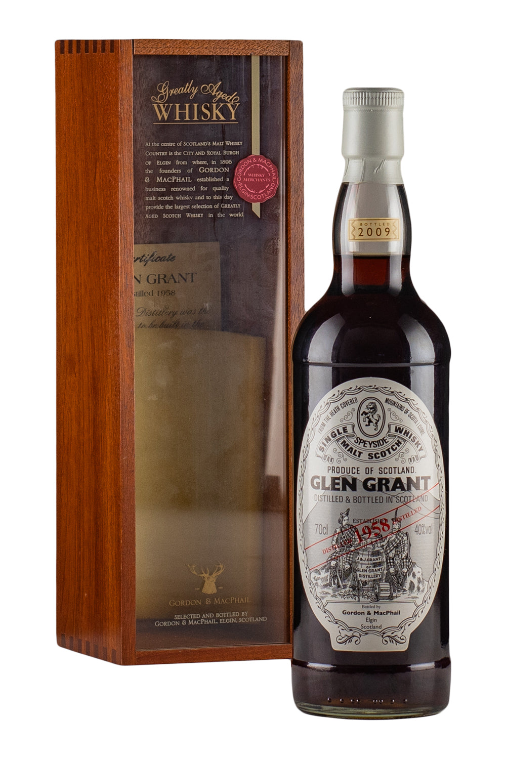 Glen Grant 51 Year Old Gordon and MacPhail (Bottled 2009) 1958
