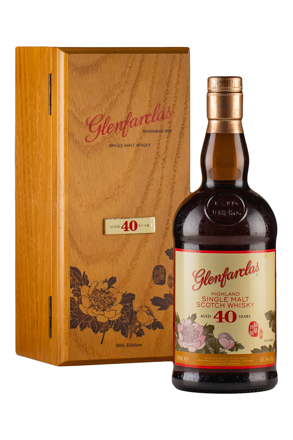 Glenfarclas 40 Year Old Taiwan Edition (2016 Release)
