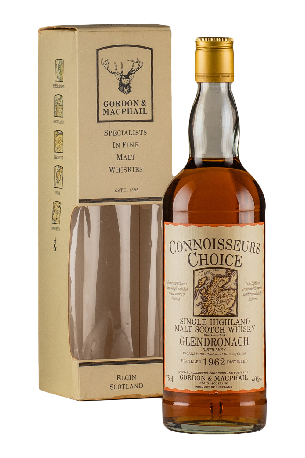 Glendronach Connoisseurs Choice Gordon and MacPhail 1962