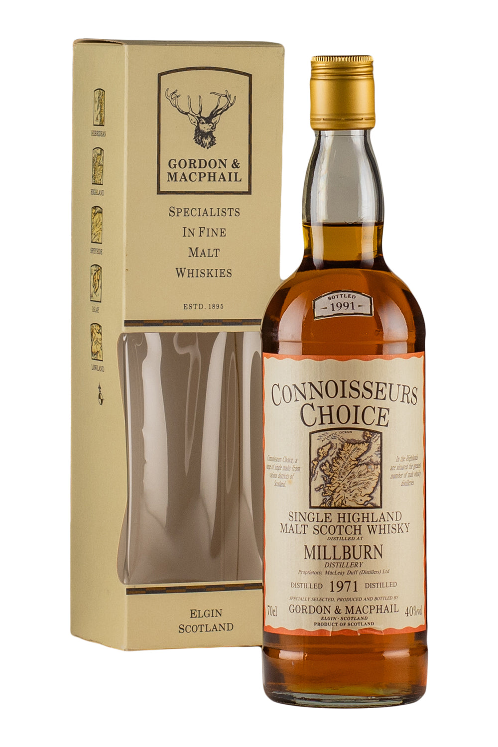 Millburn Connoisseurs Choice Gordon & MacPhail 1971