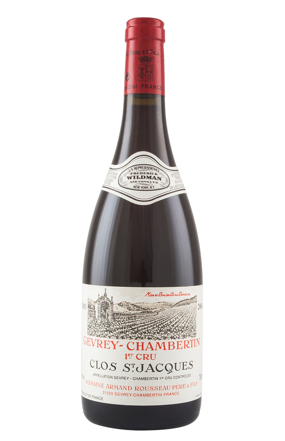 Gevrey Chambertin Clos St Jacques Armand Rousseau 2001