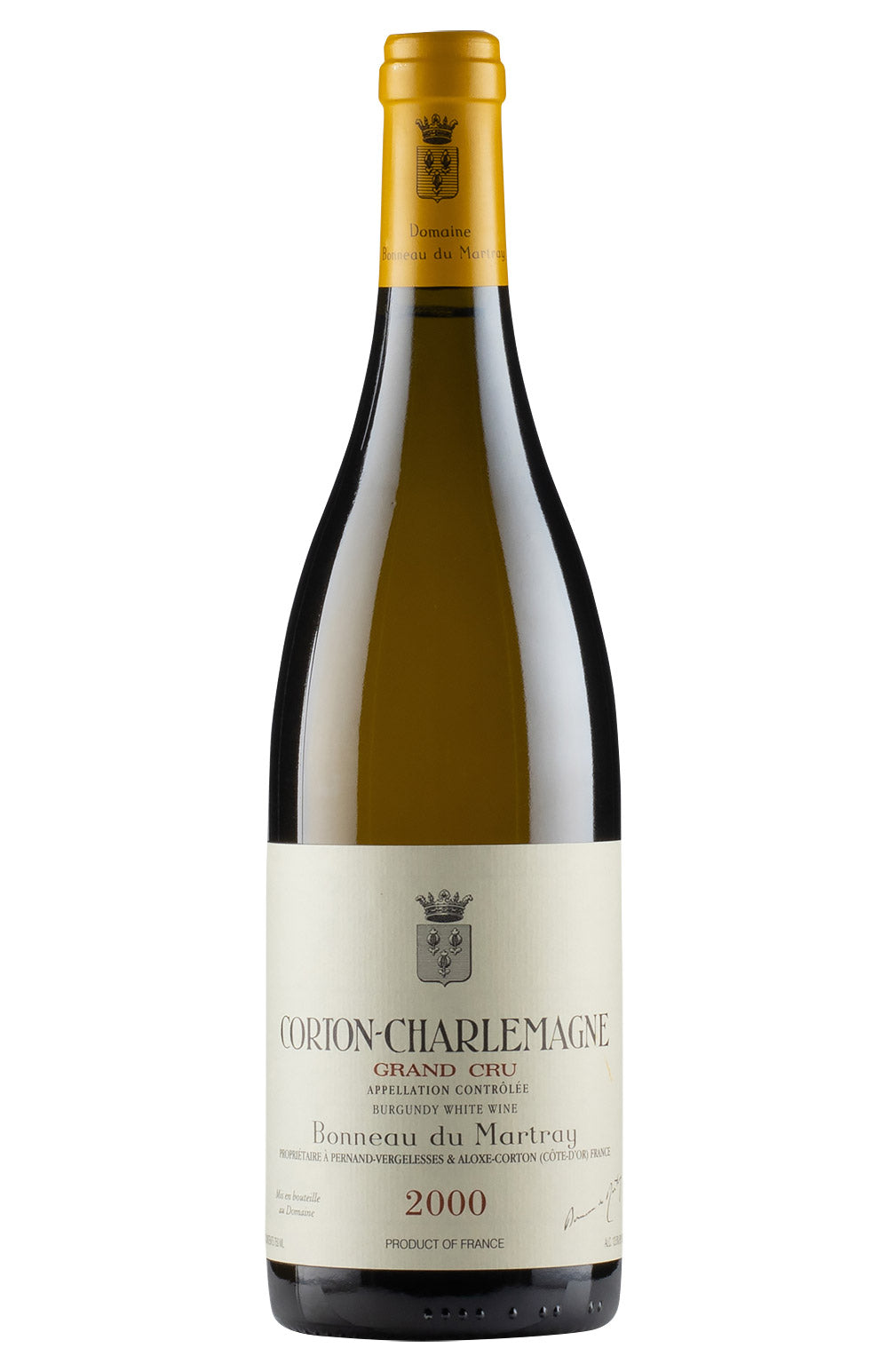 Corton Charlemagne Bonneau du Martray 2000