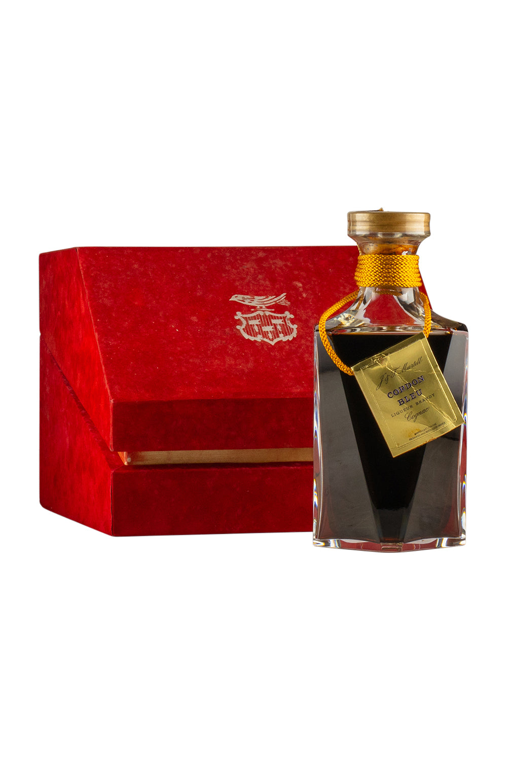 Martell Cordon Bleu in Baccarat Decanter c. 1970s