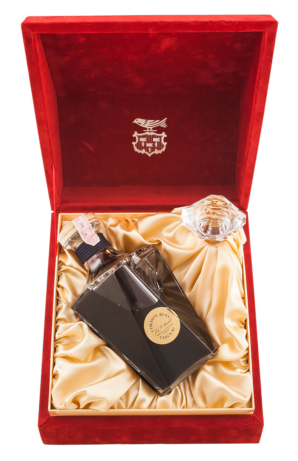 Martell Cordon Bleu in Baccarat Decanter c. 1970s