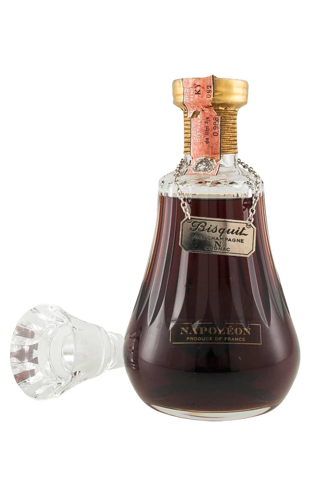 Bisquit Extra in Baccarat Decanter