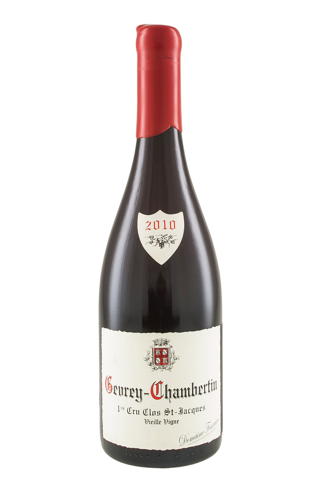 Gevrey Chambertin Clos St Jacques Domaine Fourrier 2010