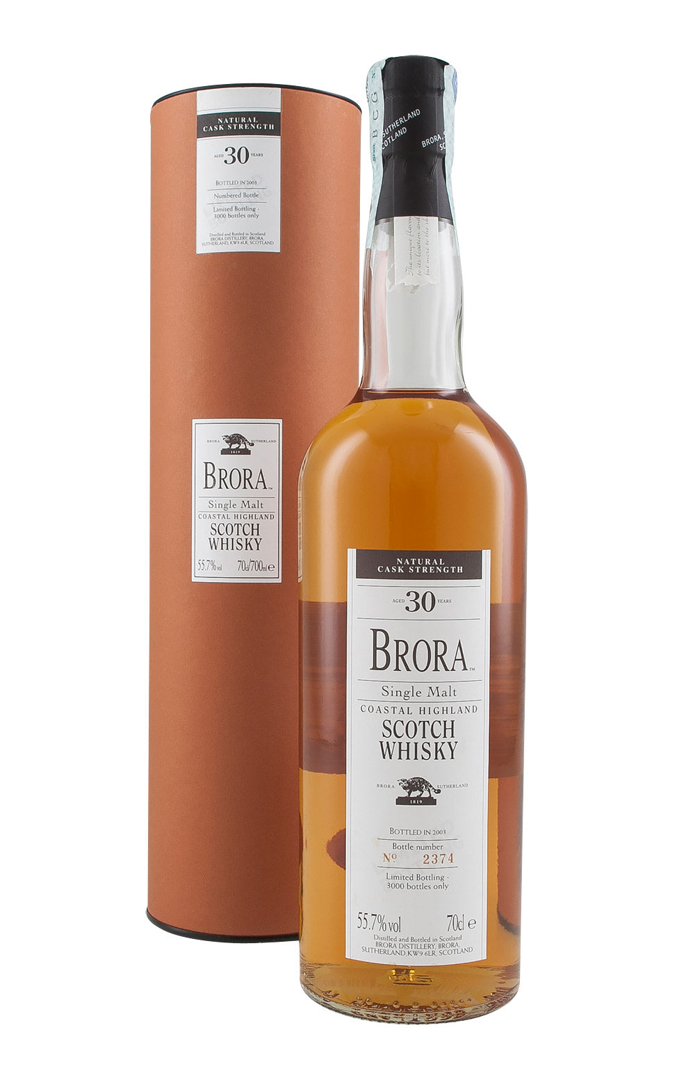 Brora 30 Year Old (2003 Release) 1973
