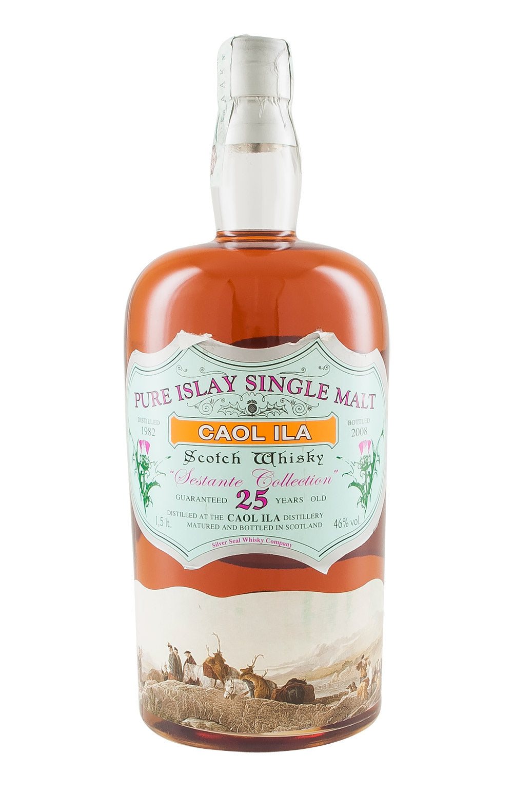 Caol Ila 25 Year Old Silver Seal Magnum 1982