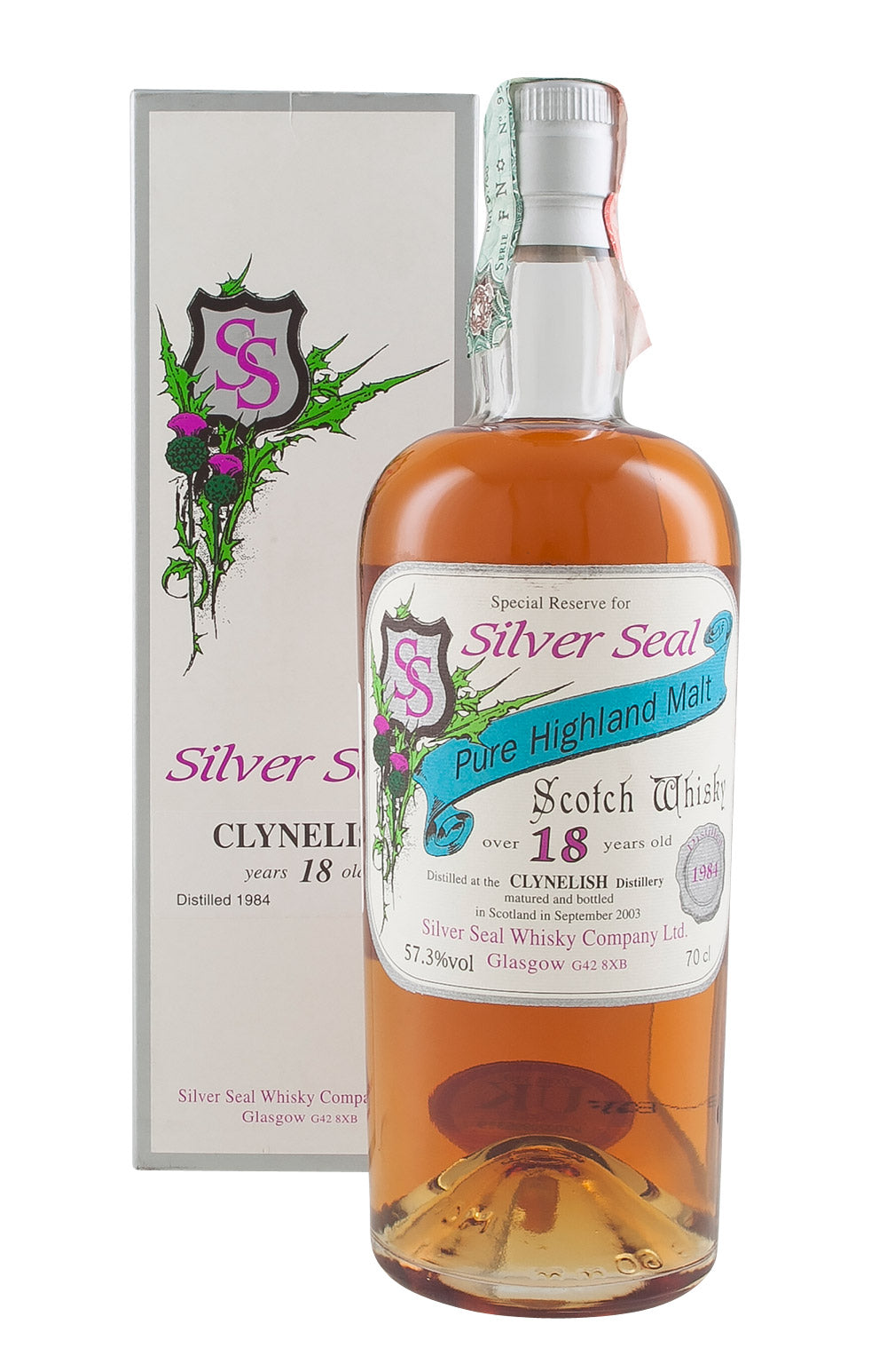Clynelish 18 Year Old Silver Seal 1984