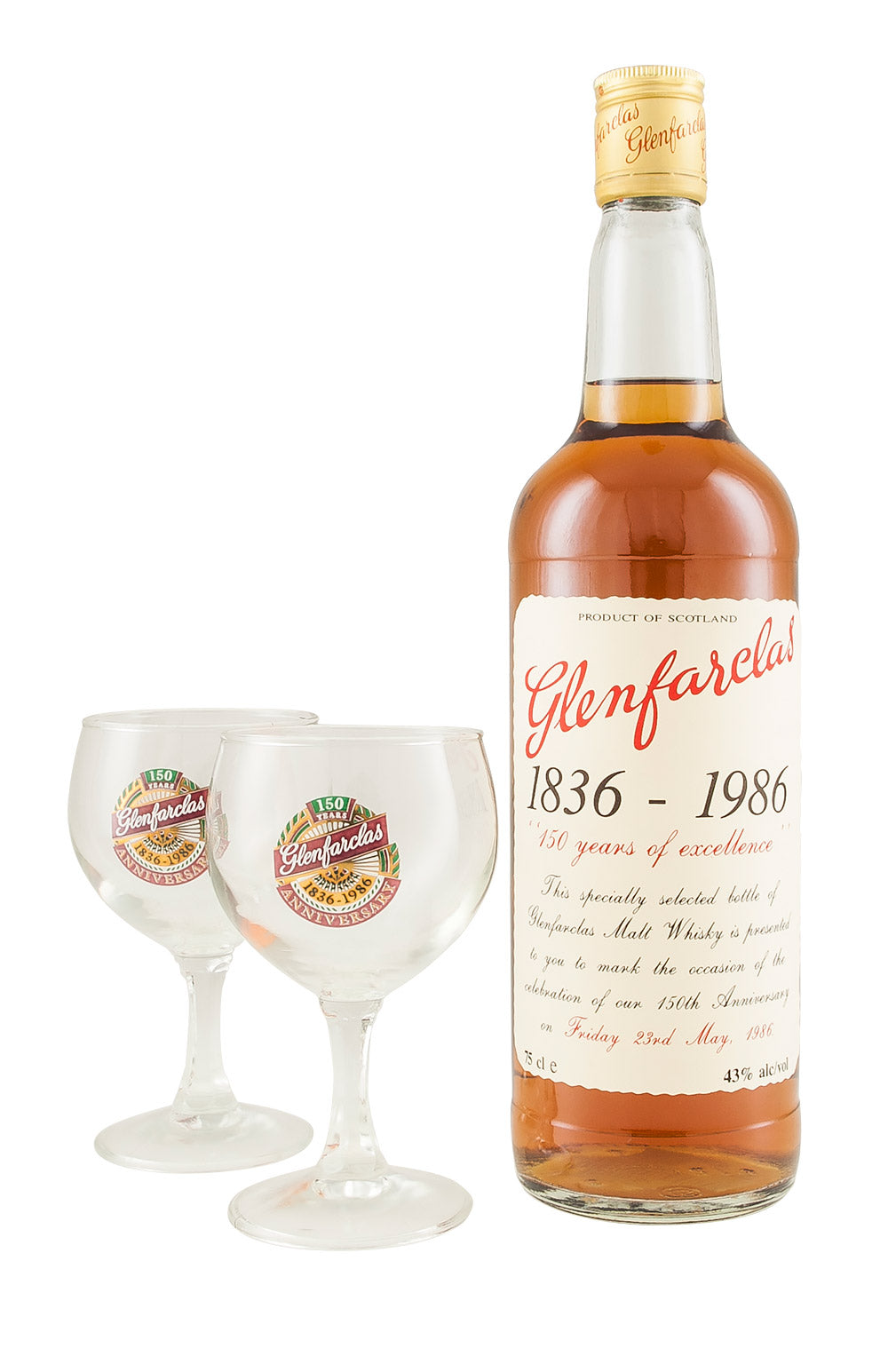 Glenfarclas 150th Anniversary Set with Glasses