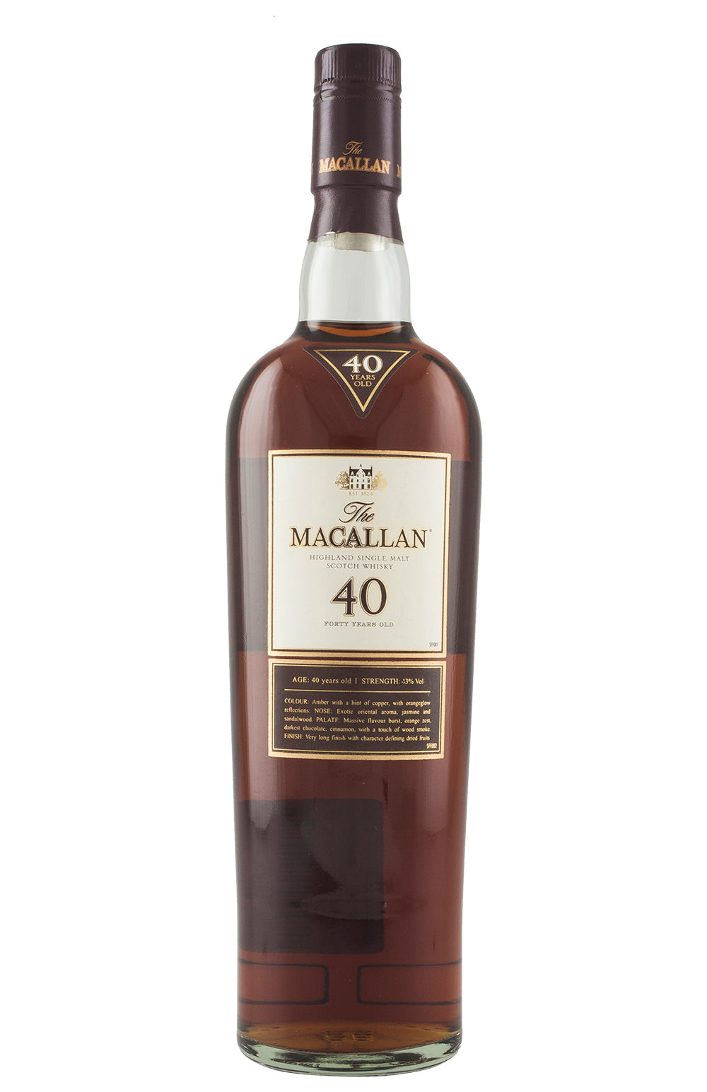 Macallan 40 Year Old