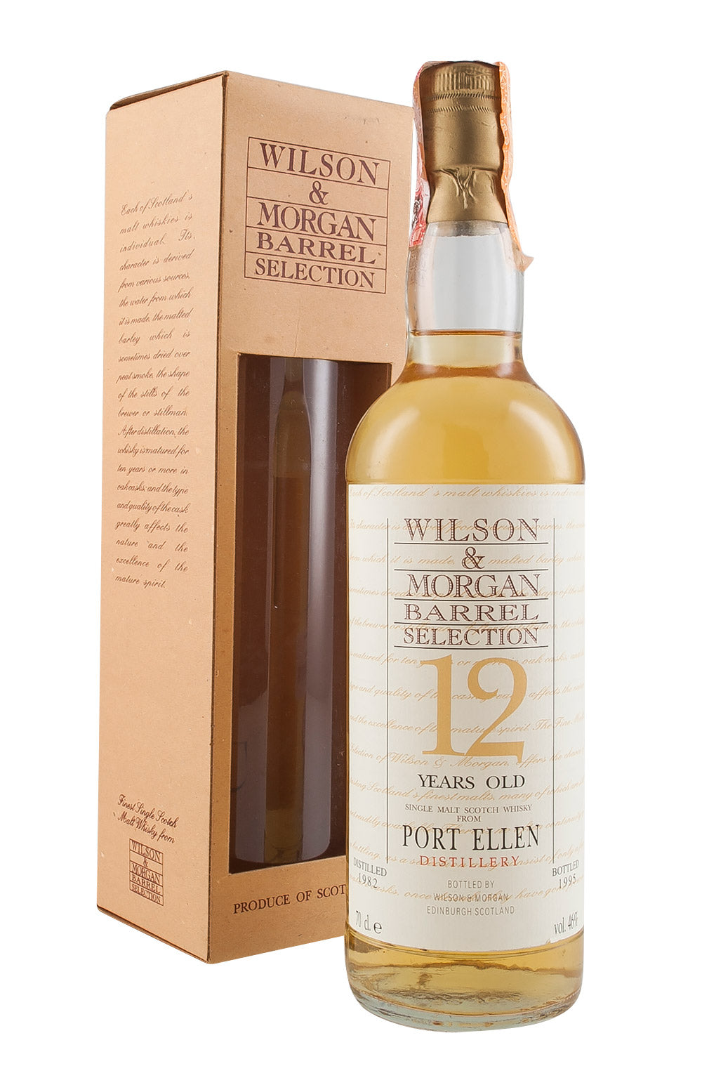 Port Ellen 12 Year Old Wilson & Morgan 1982