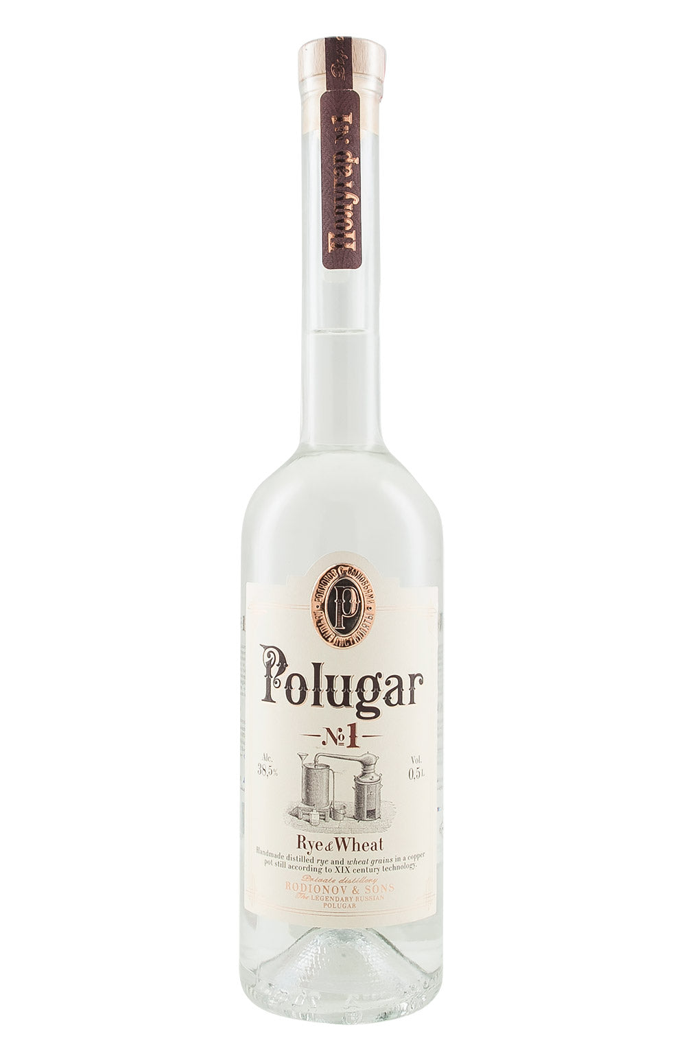 Polugar No1 Rye and Wheat Vodka