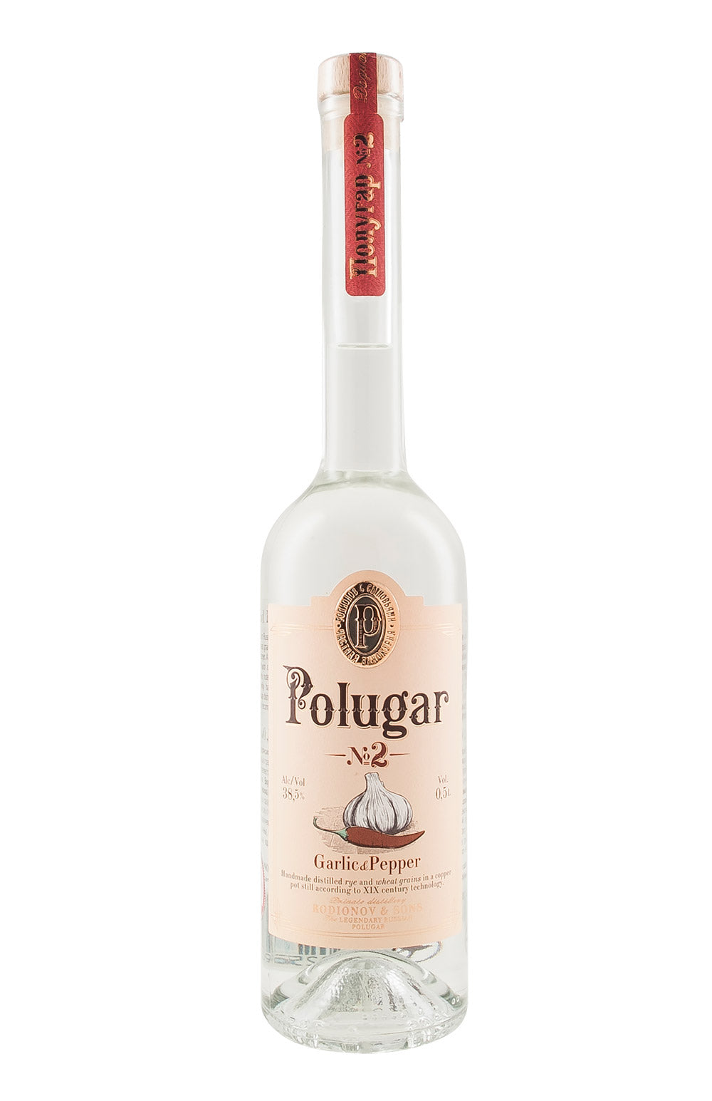 Polugar No2 Garlic and Pepper Vodka