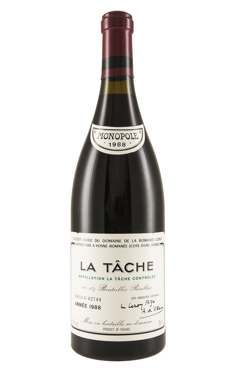 La Tache DRC 1988