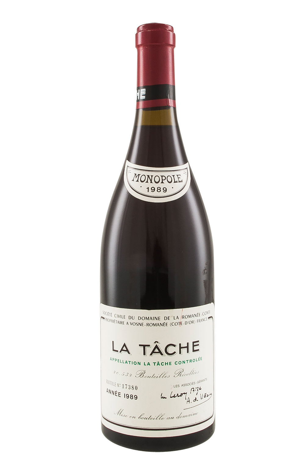 La Tache DRC 1989