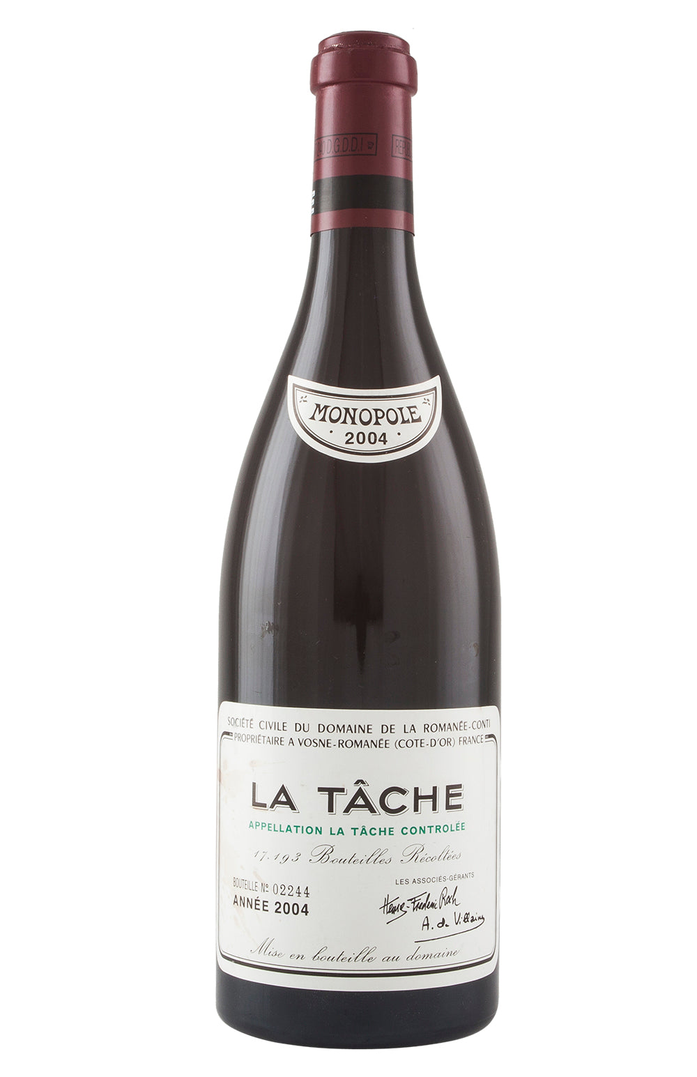 La Tache DRC 2004